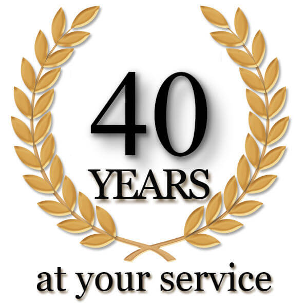 40 ans à votre service